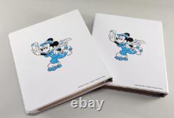 Timbres Postaux Disney 2 Albums Collection Monde de Disney plus de 350 Timbres