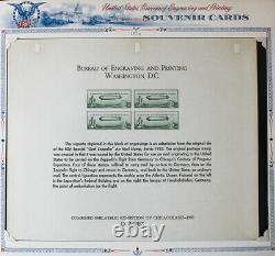 Timbres Us Collection Précoce De 70 Cartes De Souvenir Bureau En 2 Albums Spécialisés
