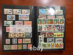 Timbres de Nouvelle-Calédonie dans un album de stock 98% neuf avec gomme originale de 1892 à 1988 (CV 580 $+)