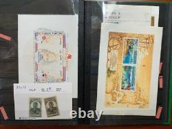Timbres de Nouvelle-Calédonie dans un album de stock 98% neuf avec gomme originale de 1892 à 1988 (CV 580 $+)