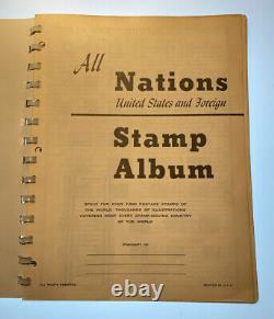 Tous Les Albums De Timbres Des Nations Unies États-unis George Washington Green 1 Cent