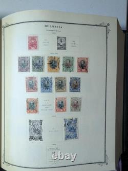 Très bon album Scott Europe de l'Est avec timbres jusqu'en 1967 voir 286 photos