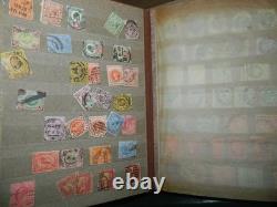 Trier mondial de 9,8 kg dans des boîtes grandes timbres dans des albums/à l'unité (Notre réf. GA3Q)