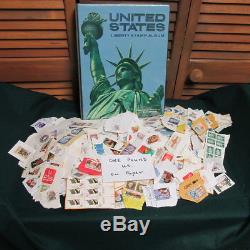 U. S. Collection En 1968 Harris Liberty Album 1000 Timbres Plus 1 Livre Sur Papier