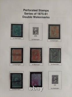 U. S. Propriétaire Collection De Timbres, #rb1a//rb33, Dans L'album Heritage, Scott 1 450 $