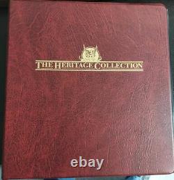 U. S. Propriétaire Collection De Timbres, #rb1a//rb33, Dans L'album Heritage, Scott 1 450 $