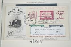 UNE COLLECTION DE TIMBRES DES ANNÉES 1950 À 1980 DE 800 TIMBRES ET 40 FEUILLES TOUS NEUFS DANS UN ALBUM MYSTIQUE