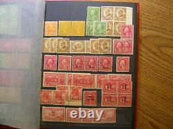 USA 1890-1940 Mnh Stamp Collection En Stock Album Gz9
