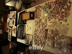 USA Lot Énorme Box Avec 2 Vol. Albums, 1000's Of Stamps, Mint Collections, Plus