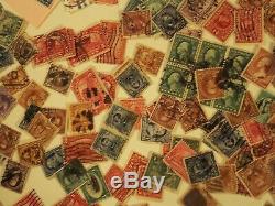 USA Lot Énorme Box Avec 2 Vol. Albums, 1000's Of Stamps, Mint Collections, Plus