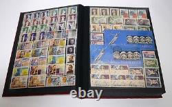 Urss Soviet Union Russia Postage Stamp Collection Album 1962-1968 Mlh Cto Utilisé