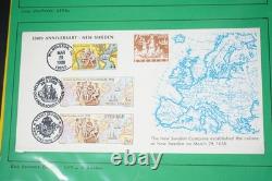Us 1934-2010 Collection de 80 meilleures FDCs Album avec émissions conjointes et peintes à la main