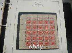 Us(-1945), Bob, Spectacular Stamp Collection Monté Dans Un Album Scott Specialty
