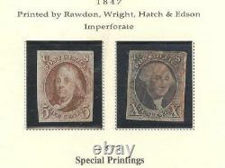 Us(-1945), Bob, Spectacular Stamp Collection Monté Dans Un Album Scott Specialty