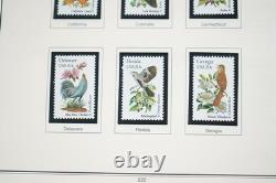 Us 1980-1994 Collection commémorative de plus de 525 timbres tous neufs dans un album Heritage