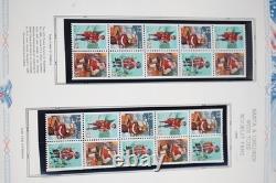 Us 1994-2001 Collection de 100+ Feuillets de Livres Neufs Stockés dans un Album White Ace