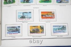 Us 1995-1997 Collection de plus de 200 timbres tous MNH stockés dans un album Liberty Harris