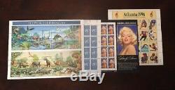 Us 32 Cent Stamp 14 Feuille Collection De Po À La Feuille Album Mint Never Hinged