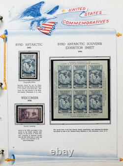 Us Early Mint Stamp Collection In White Ace Album 1800's To 1930's