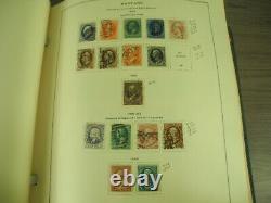 Us, Magnificent Stamp Collection Articulé/monté Dans L'album Scott National