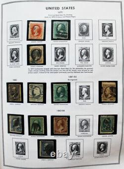 Us Mint And Occasion Timbres Collection Dans Deux Albums Harris Liberty