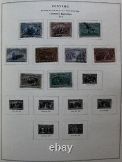 Us Mint & Occasion Stamp Collection In Scott National Album 1800's To 1980's