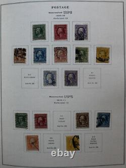 Us Mint & Occasion Stamp Collection In Scott National Album 1800's To 1980's