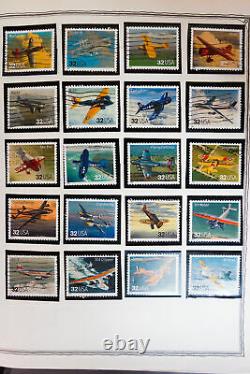 Us Moderne Stamp Collection 1980-2003 D'occasion À Scott Album