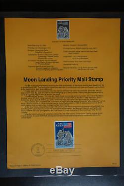 Us Postal Service Massive Souvenir Officiel Page 18 Album Collection Stamp Fdc