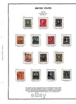 Us Stamp Collection 1847-1965 Liberty Stamp Album