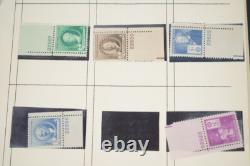 Us & Un Collection de 500+ Timbres avec Numéros de Plaque Tous Neufs Charnières / MnH