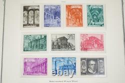 Vatican 1929-1981 Collection de 575 timbres neufs et utilisés dans un album Scott