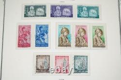 Vatican 1929-1981 Collection de 575 timbres neufs et utilisés dans un album Scott