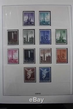 Vatican Saint-siège Italie Mnh 1958-2015 Premium 3 Lindner Album Stamp Collection