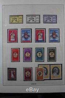 Vatican Saint-siège Italie Mnh 1958-2015 Premium 3 Lindner Album Stamp Collection