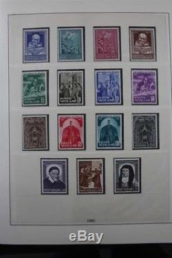 Vatican Saint-siège Italie Mnh 1958-2015 Premium 3 Lindner Album Stamp Collection