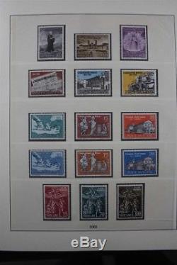 Vatican Saint-siège Italie Mnh 1958-2015 Premium 3 Lindner Album Stamp Collection