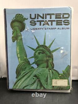 Vintage 1972 États-unis Liberty Timbre Album 1000 Timbres Pour Collectionner Scellé