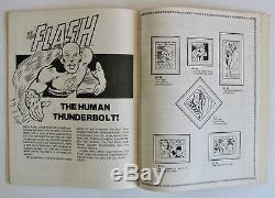 Vintage 1976 Officiel DC Super Héros Batman Superman Stamp Album Comics Inutilisé