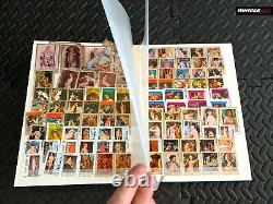 Vintage Album Book Of World Wide International Postage Timbres Body Art Over200+