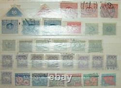 WOW Grande Collection de Timbres Étrangers dans un Album En Stock Neufs et Utilisés 1000's