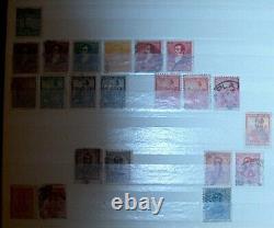 WOW Grande Collection de Timbres Étrangers dans un Album En Stock Neufs et Utilisés 1000's