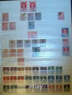 WOW Grande Collection de Timbres Étrangers dans un Album En Stock Neufs et Utilisés 1000's