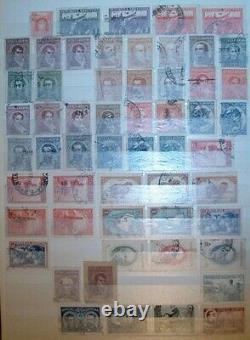 WOW Grande Collection de Timbres Étrangers dans un Album En Stock Neufs et Utilisés 1000's