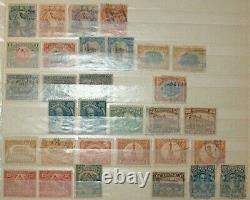 WOW Grande Collection de Timbres Étrangers dans un Album En Stock Neufs et Utilisés 1000's