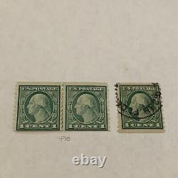 Washington Franklin Lot Of Stamps Imperfs, #525-530, 480's, 490's Et Plus