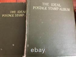 World Large Ideal Albums Old M&u Collection. Europe USA Asie (appx 5000 Timbres)id