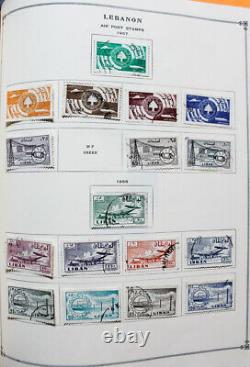 World Starter Collection De Timbres Des Années 1950 Dans Deux Albums Internationaux Scott