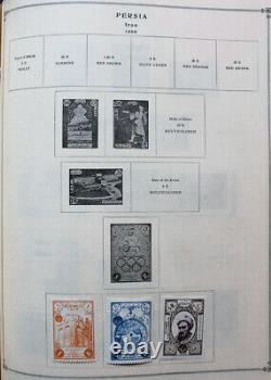 World Starter Collection De Timbres Des Années 1950 Dans Deux Albums Internationaux Scott