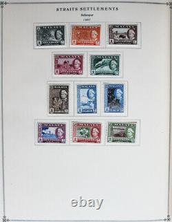 World Starter Collection De Timbres Des Années 1950 Dans Deux Albums Internationaux Scott